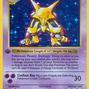 Alakazam — 1st Edition — BS 001