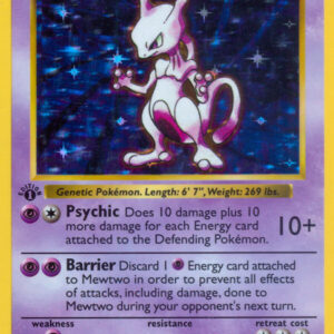 Mewtwo — 1st Edition — BS 010