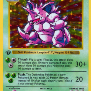 Nidoking — 1st Edition — BS 011