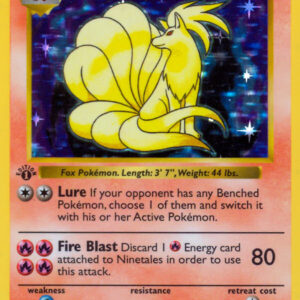 Ninetales — 1st Edition — BS 012