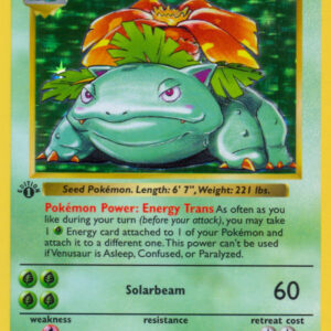 Venusaur — 1st Edition — BS 015