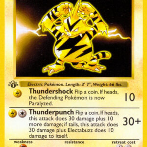 Electabuzz — 1st Edition — BS 020