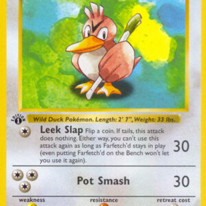 Farfetch'd — 1st Edition — BS 027