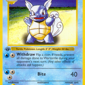 Wartortle — 1st Edition — BS 042