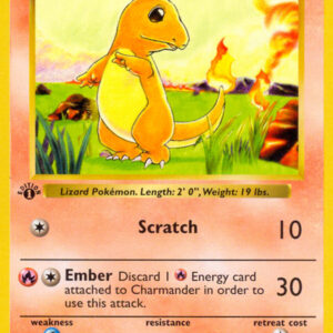 Charmander — 1st Edition — BS 046