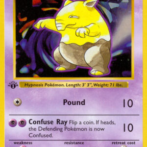 Drowzee — 1st Edition — BS 049