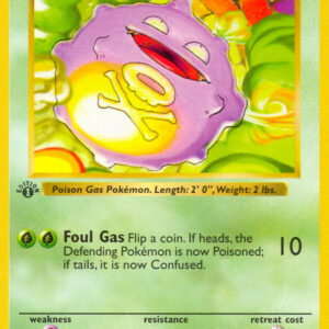 Koffing — 1st Edition — BS 051