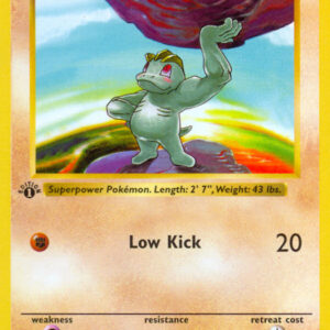 Machop — 1st Edition — BS 052