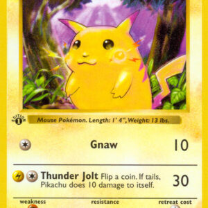 Pikachu — 1st Edition — BS 058