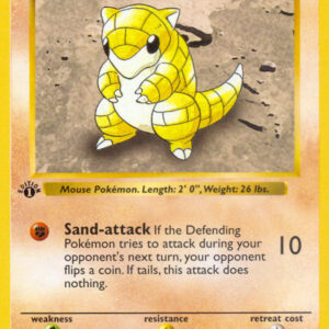 Sandshrew — 1st Edition — BS 062