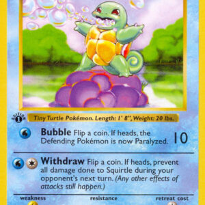 Squirtle — 1st Edition — BS 063