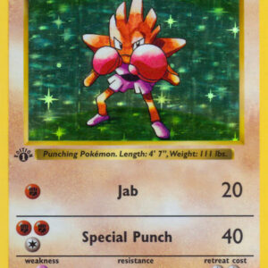 Hitmonchan — 1st Edition — BS 007