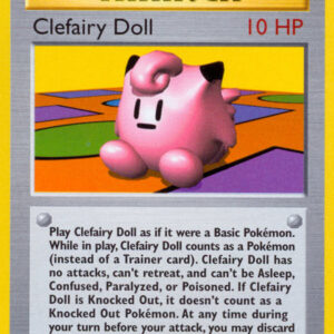 Clefairy Doll — 1st Edition — BS 070
