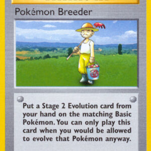 Pokémon Breeder — 1st Edition — BS 076