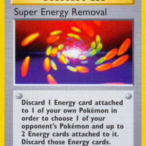 Super Energy Removal — 1st Edition — BS 079