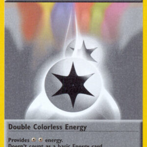 Double Colorless Energy — 1st Edition — BS 096