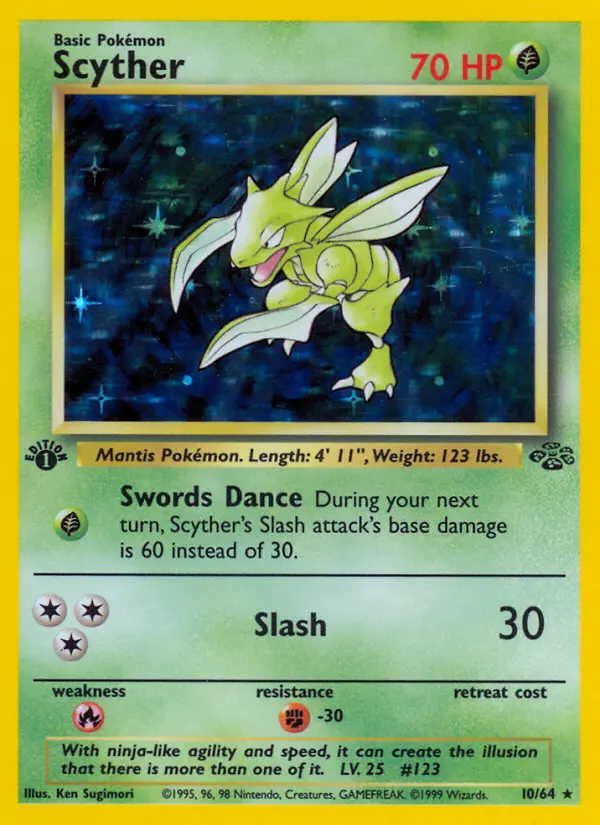 Scyther (#10) — JU 010