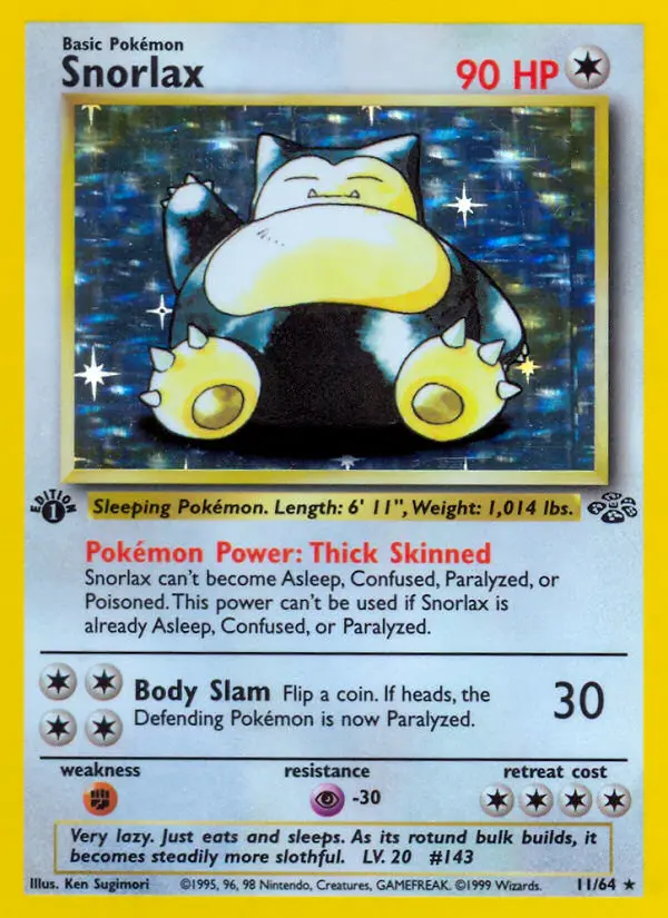 Snorlax (#11) — JU 011