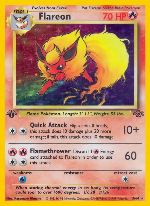 Flareon (#3) — JU 003