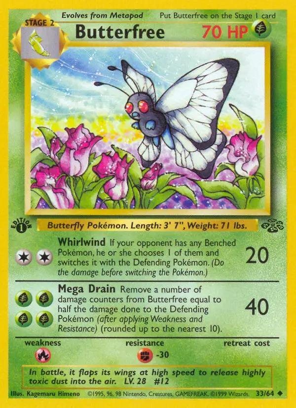 Butterfree (#33) — JU 033