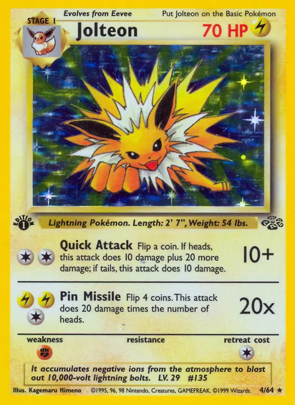 Jolteon (#4) — JU 004