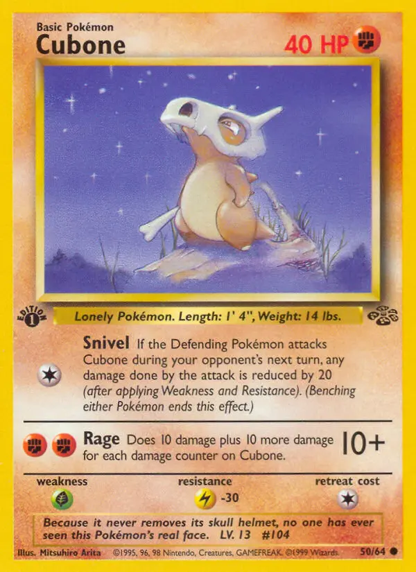 Cubone (#50) — JU 050