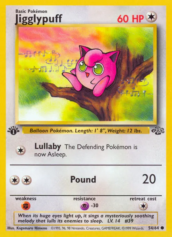 Jigglypuff (#54) — JU 054