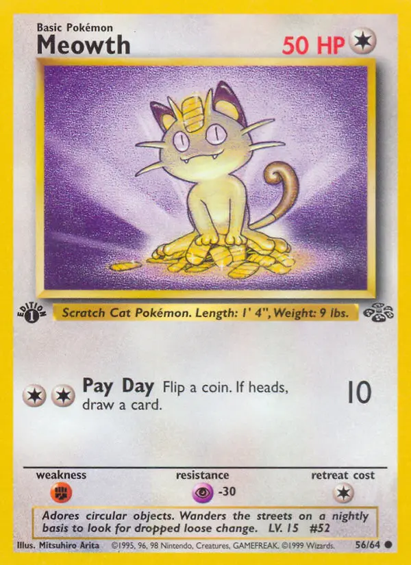 Meowth (#56) — JU 056