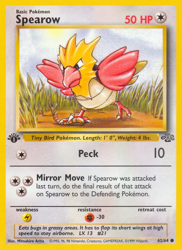 Spearow (#62) — JU 062