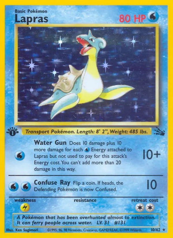 Lapras (#10) — FO 010