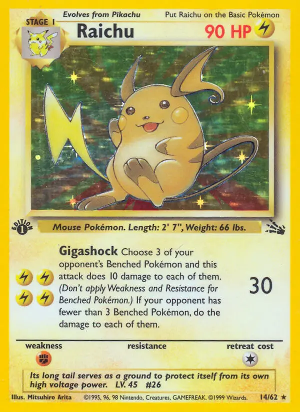 Raichu (#14) — FO 014