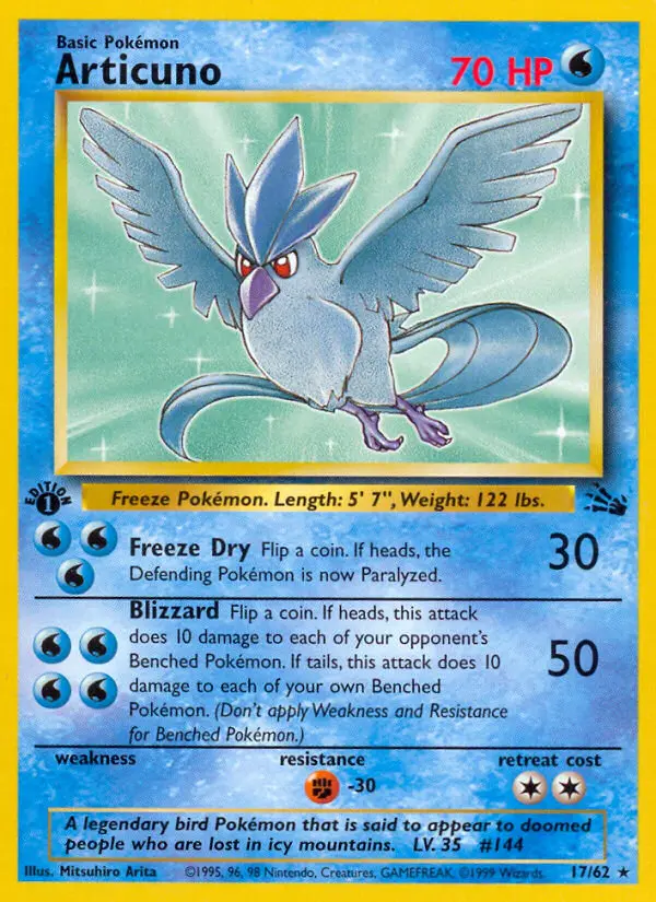 Articuno (#17) — FO 017