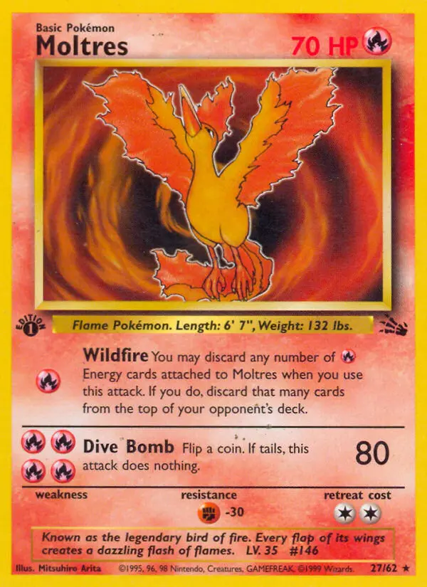 Moltres (#27) — FO 027