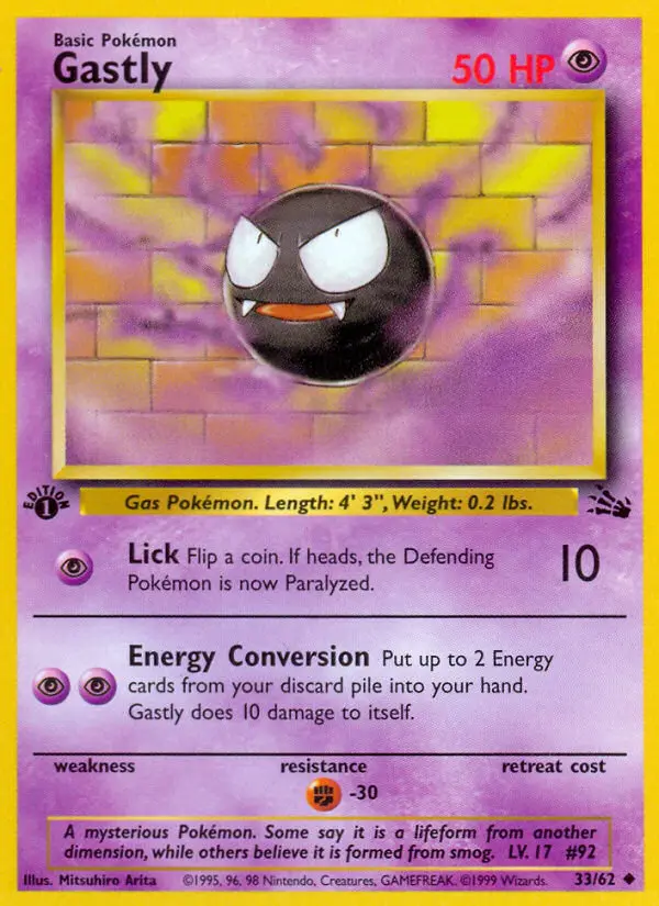 Gastly (#33) — FO 033