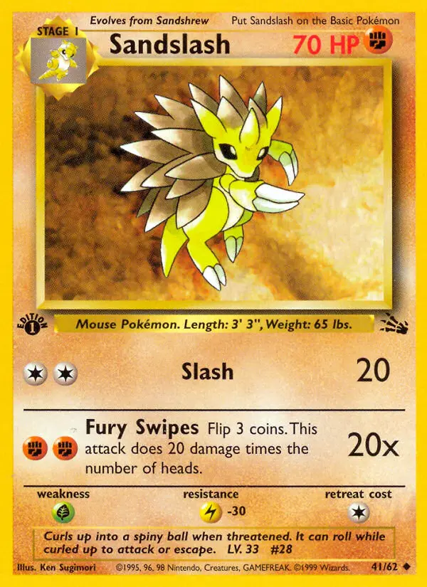 Sandslash (#41) — FO 041