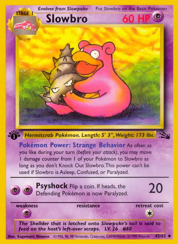 Slowbro (#43) — FO 043