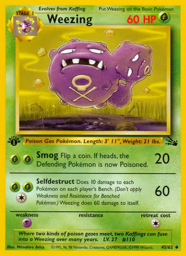 Weezing (#45) — FO 045