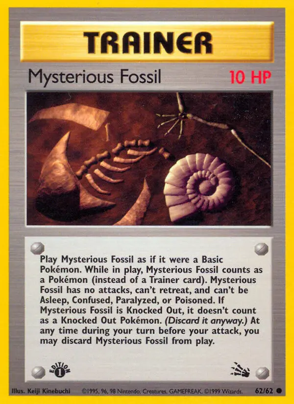 Mysterious Fossil (#62) — FO 062