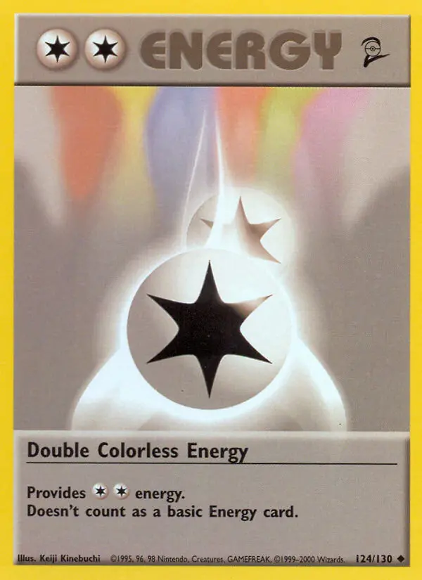 Double Colorless Energy (#124) — B2 124