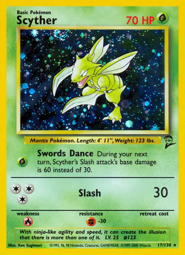 Scyther (#17) — B2 017