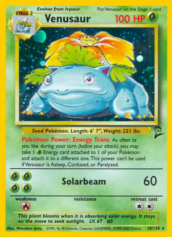 Venusaur (#18) — B2 018
