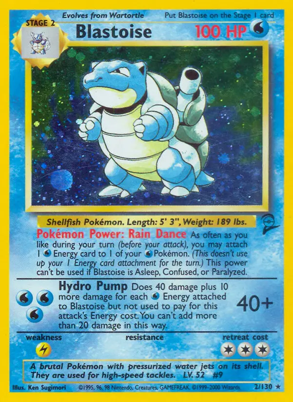 Blastoise (#2) — B2 002