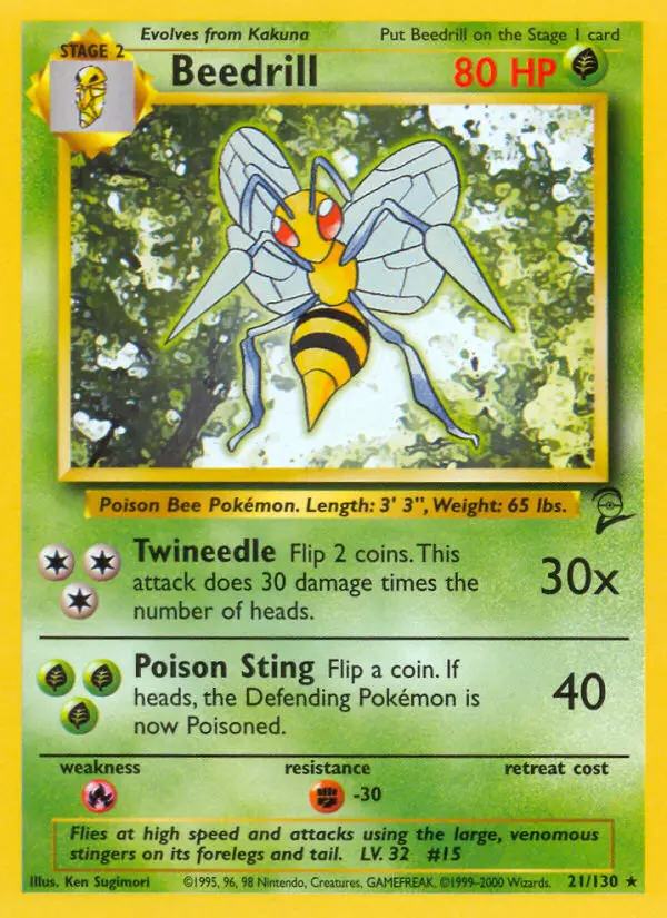 Beedrill (#21) — B2 021