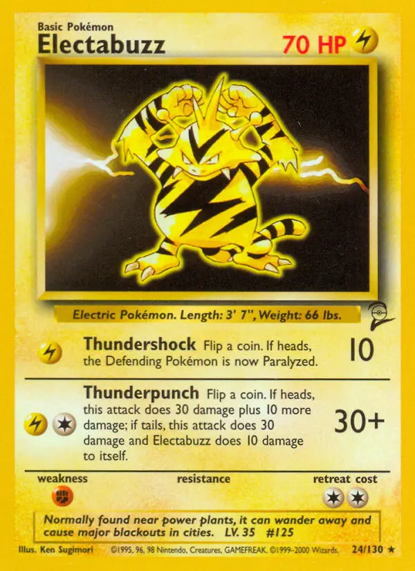 Electabuzz (#24) — B2 024