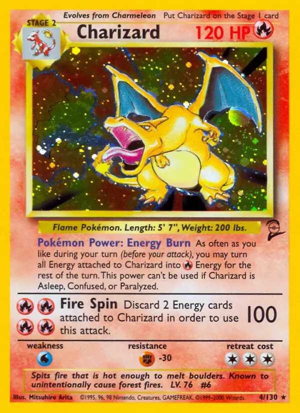 Charizard (#4) — B2 004