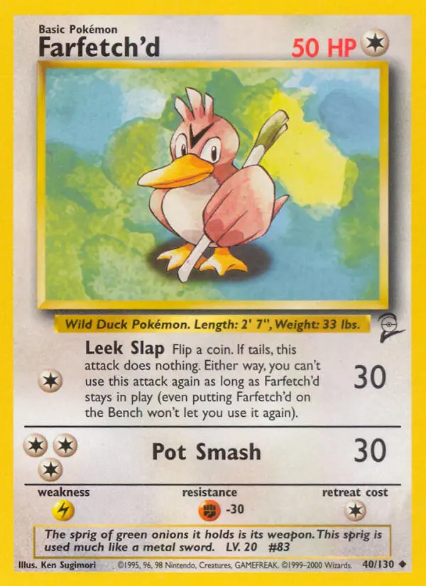 Farfetch'd (#40) — B2 040