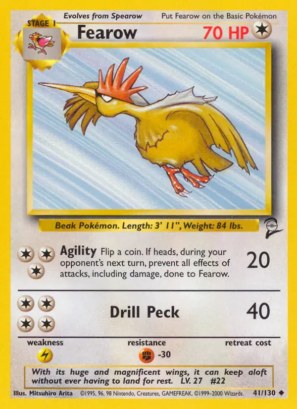 Fearow (#41) — B2 041