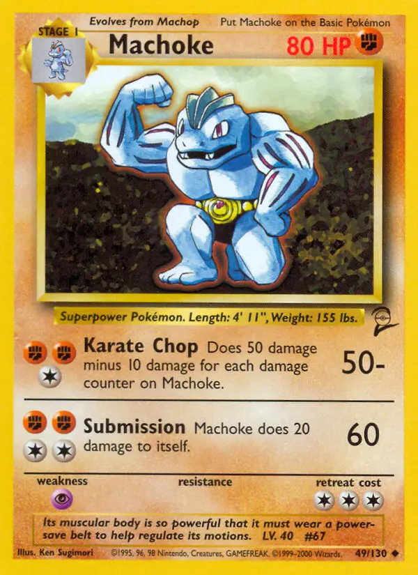 Machoke (#49) — B2 049
