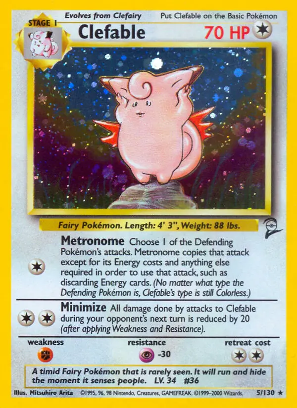Clefable (#5) — B2 005