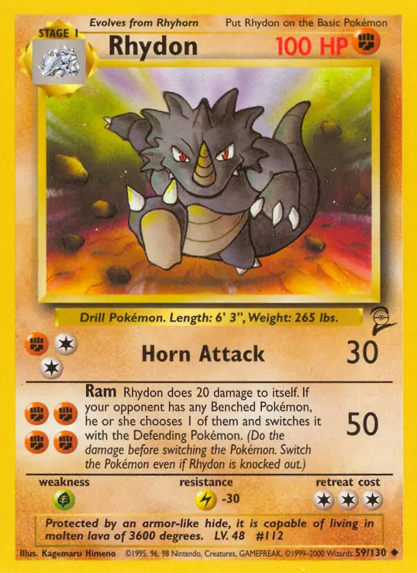 Rhydon (#59) — B2 059